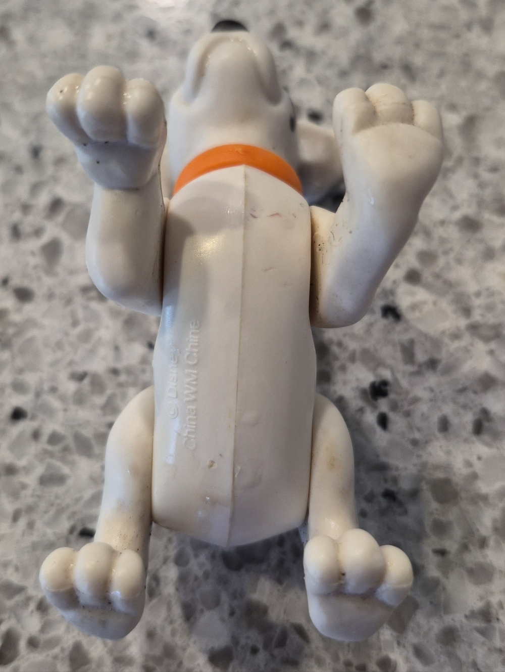 Vintage Disney 101 Dalmations Mcdonalds Toy Character Puppy Dog Orange Collar - Picture 5 of 5